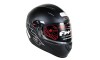 CAPACETE FW3 GTX CLASSIC COM OCULOS PRETO FOSCO Nº 56/58/60